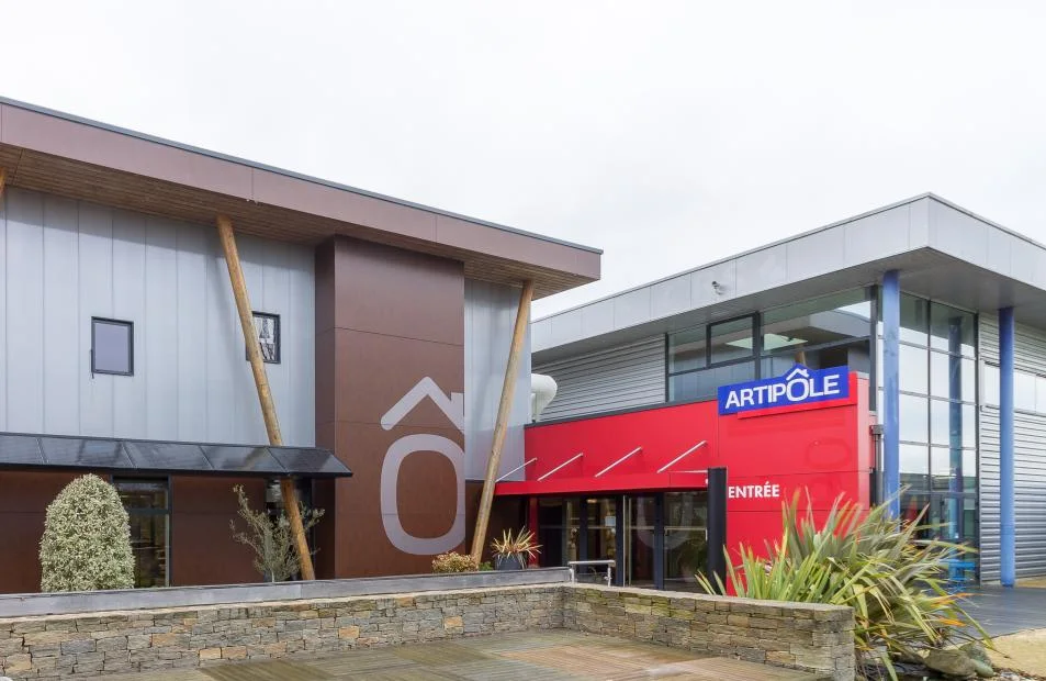 Salle d'exposition à Landivisiau