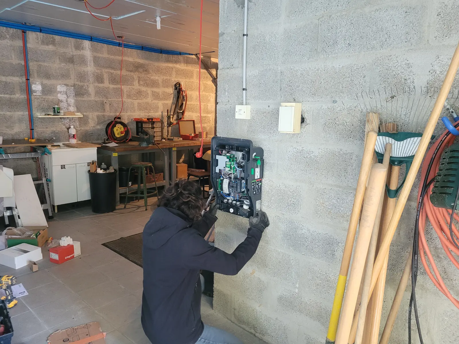 &Eacute;lectricien, plombier chauffagiste